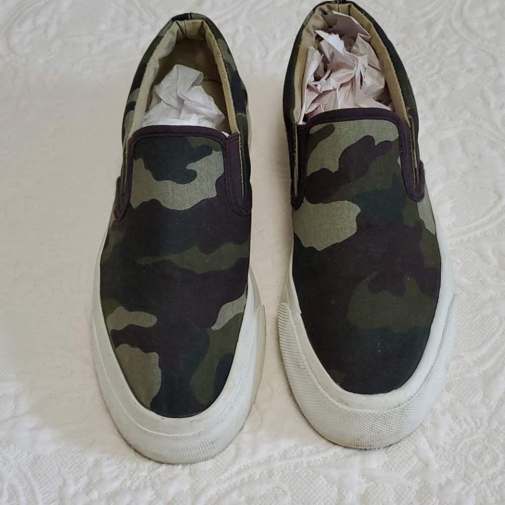 Camo sneakers